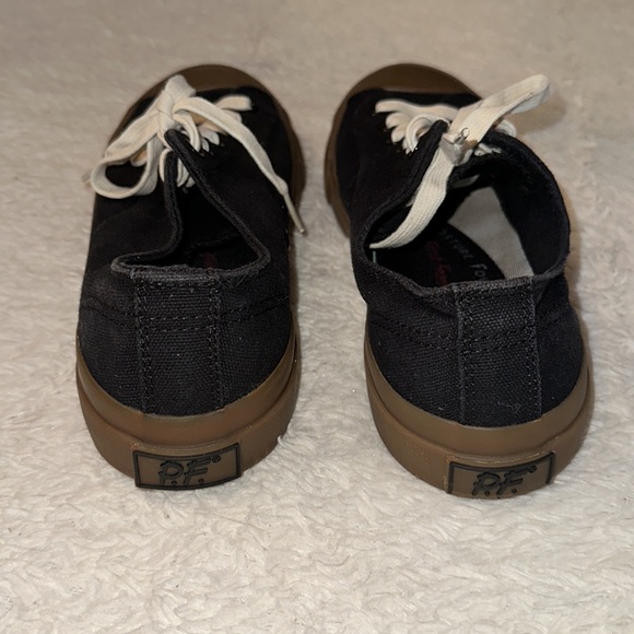 PF Flyers Grounder Low Top Black Men’s 7 Women’s 8.5 - Picture 5 of 8